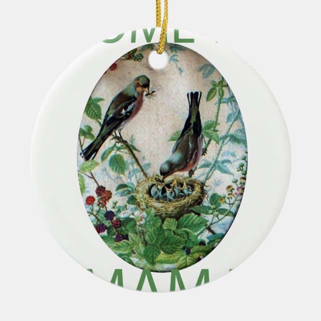Come to Mama.png Ceramic Tree Decoration (Front)