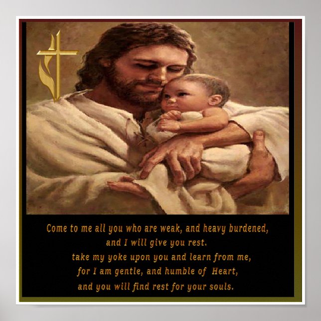 come to me all ye who are weary poster (Front)