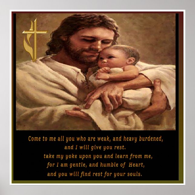 come to me all ye who are weary poster (Front)