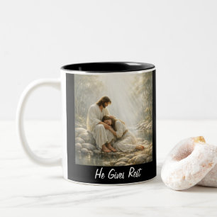 Come to Me and Rest - Mug
