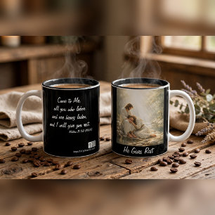 Come to Me and Rest - Mug