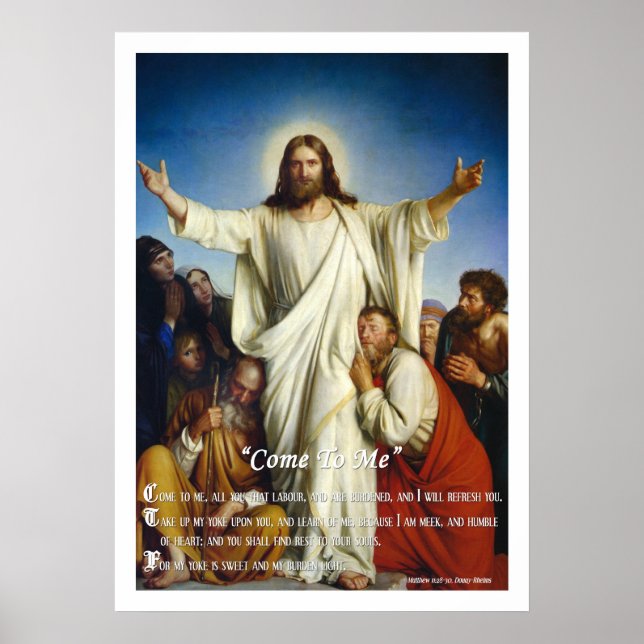 "Come To Me" Custom Poster (Front)