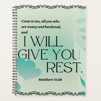 Come to Me: Inspirational Planner Matthew 11-28