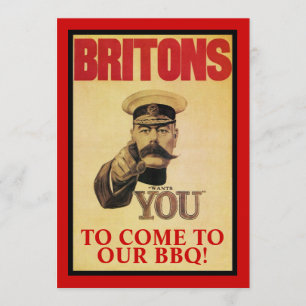 Come To Our BBQ! Invitation