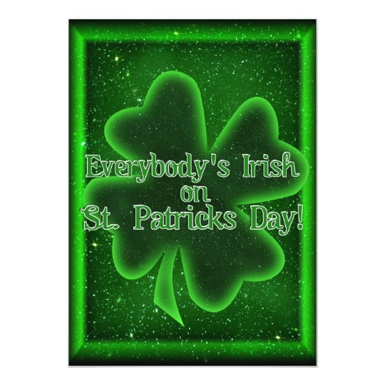 Come To Our St Patrick's Day Get Together! Card
