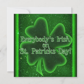 Come To Our St Patrick's Day Get Together! Invitation