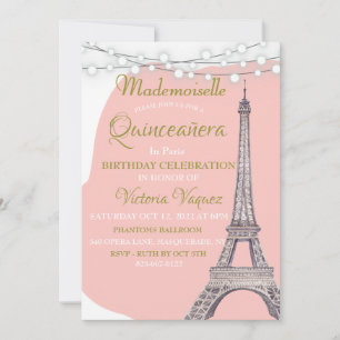Come to Paris Invitation