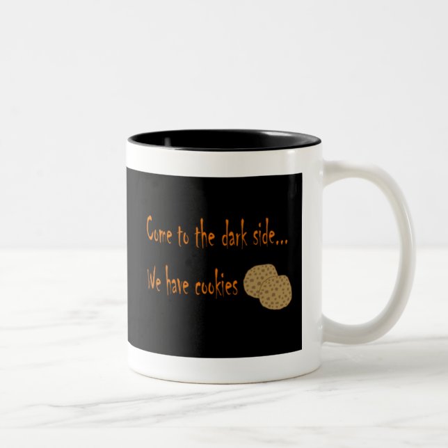 Come to the dark side black Mug (Right)
