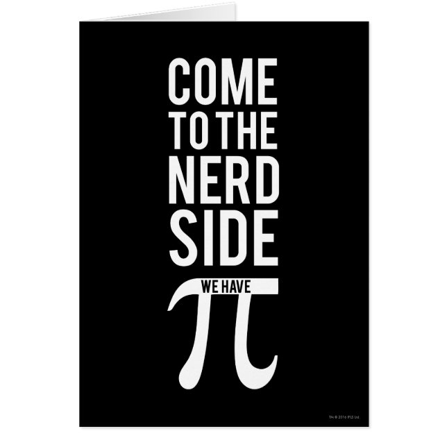 Come To The Nerd Side (Front)