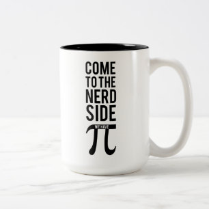Come To The Nerd Side Two-Tone Coffee Mug
