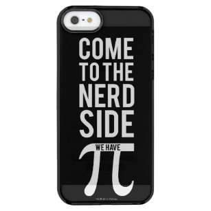 Come To The Nerd Side Clear iPhone SE/5/5s Case