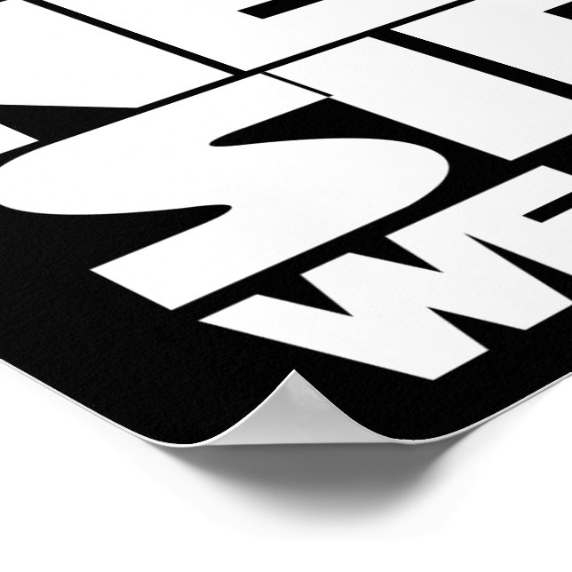 Come To The Nerd Side We Have Pi (small) Poster (Corner)