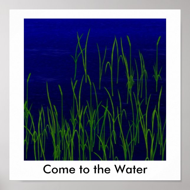 Come to the Water Poster (Front)