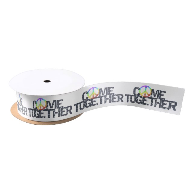Come Together | Inspirational Satin Ribbon (Spool)