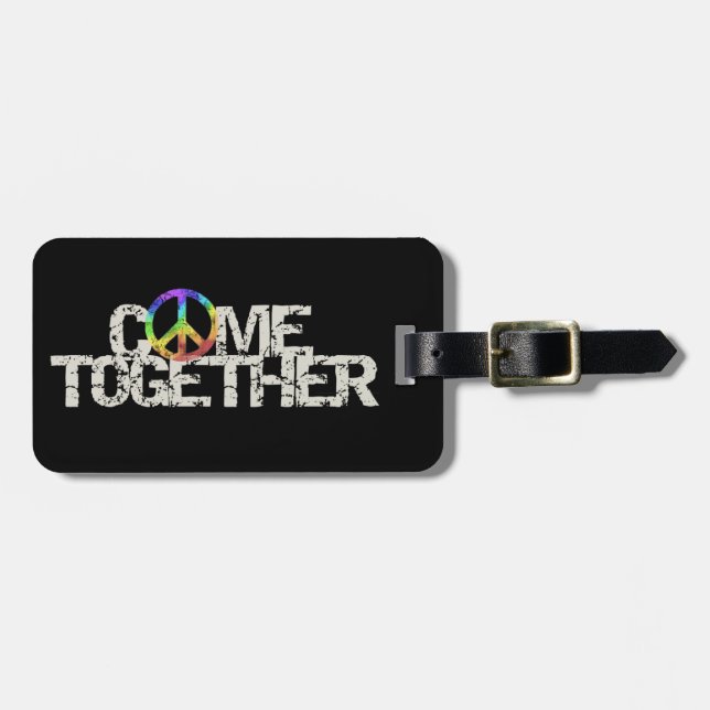 Come Together luggage tag (Front Horizontal)