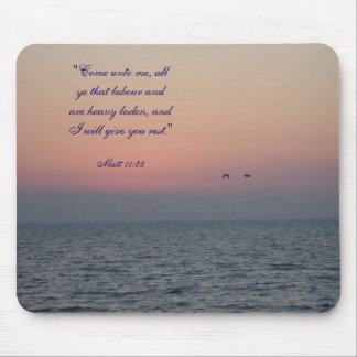 "Come unto me, all ye that labour ... Mouse Mat