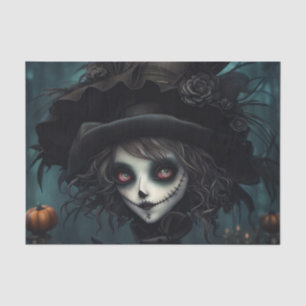 Come With Me Woman Scarecrow Decoupage Paper 