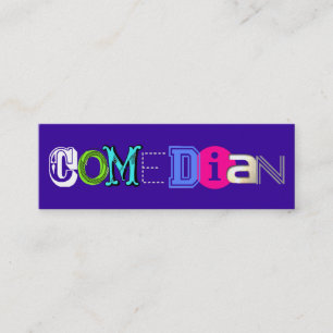 Comedian Business Cards