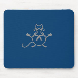 Comedian Cat Mouse Mat