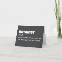 Comedic Plant Researcher Definition
