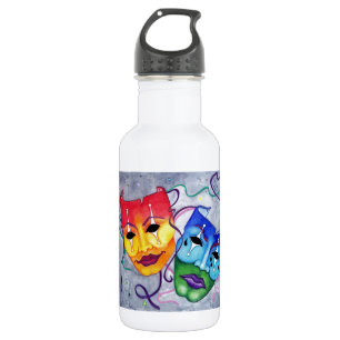Comedy and Tragedy 532 Ml Water Bottle