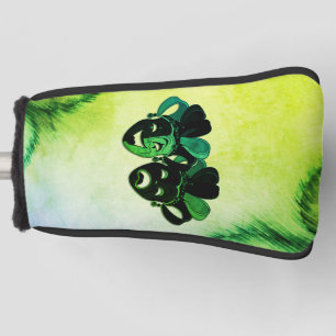  Comedy and Tragedy Theatre Design Green Golf Head Cover