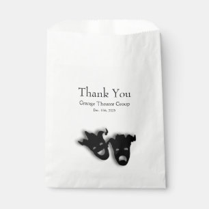 Comedy and Tragedy Theatre Favour Bags
