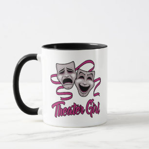 Comedy And Tragedy Theatre Girl Mug