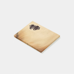 Comedy and Tragedy Theatre Jester Masks Rustic Post-it Notes
