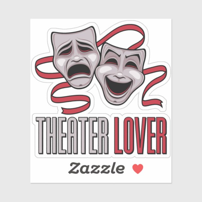 Comedy And Tragedy Theatre Lover (Sheet)