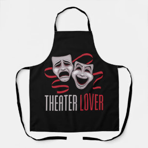 Comedy And Tragedy Theatre Lover Apron