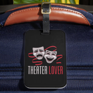 Comedy And Tragedy Theatre Lover Luggage Tag