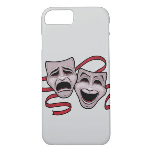 Comedy And Tragedy Theatre Masks iPhone 8/7 Case