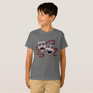 Comedy And Tragedy Theatre Masks T-Shirt