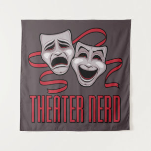 Comedy And Tragedy Theatre Nerd Tapestry