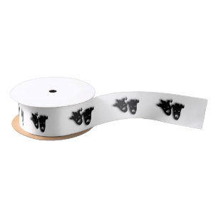 Comedy and Tragedy Theatre Satin Ribbon