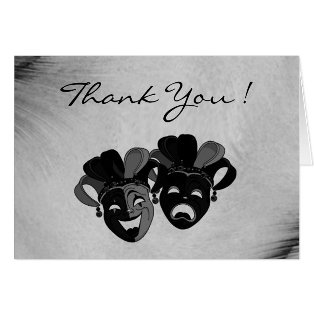 Comedy and Tragedy Theatre Thank You (Front Horizontal)