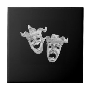 Comedy and Tragedy Theatre Tile