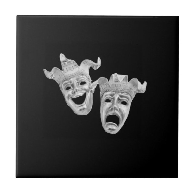 Comedy and Tragedy Theatre Tile (Front)