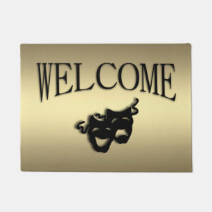 Comedy and Tragedy Theatre Welcome Doormat