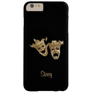Comedy and Tragedy Unique Theatre Monogram Barely There iPhone 6 Plus Case