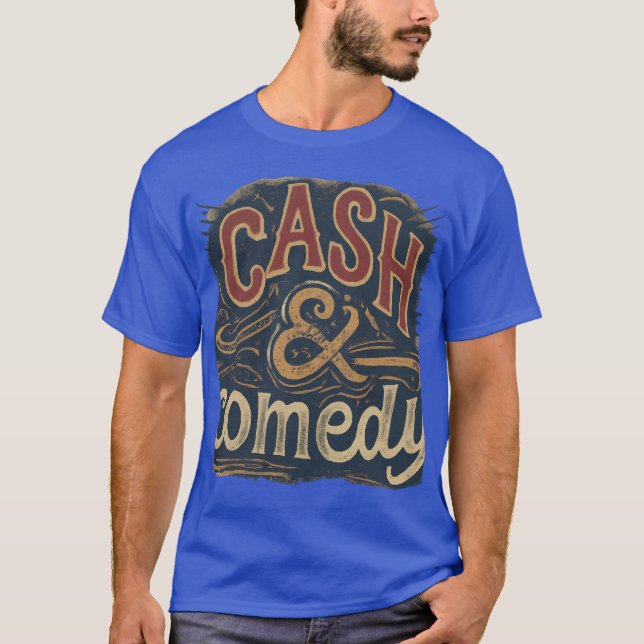 Comedy Cash Caches T-Shirt (Front)