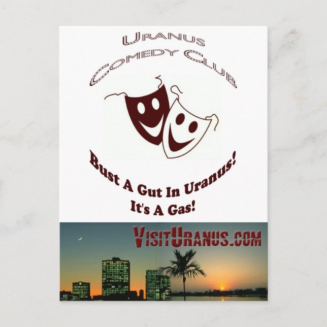 Comedy Club Postcard (Front)