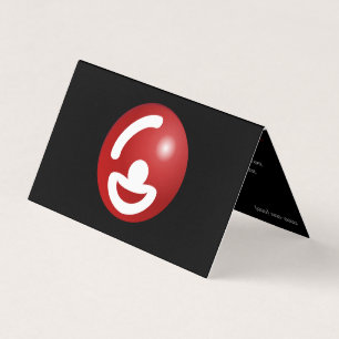 Comedy Funny Entertainer Logo Template Business Card