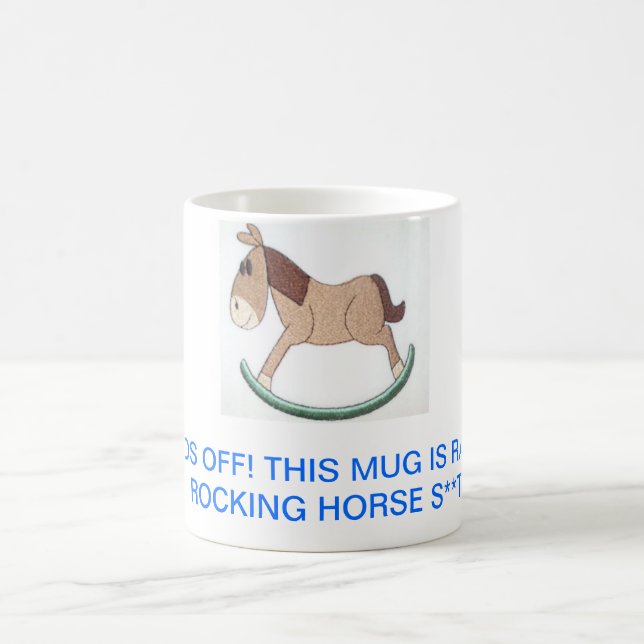 COMEDY ROCKING HORSE COFFEE MUG (Center)