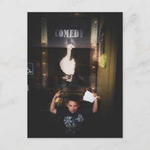 Comedy Show Family Night Postcard
