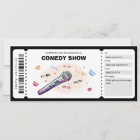 Comedy Show Gift Voucher, Stand Up Comedy Ticket