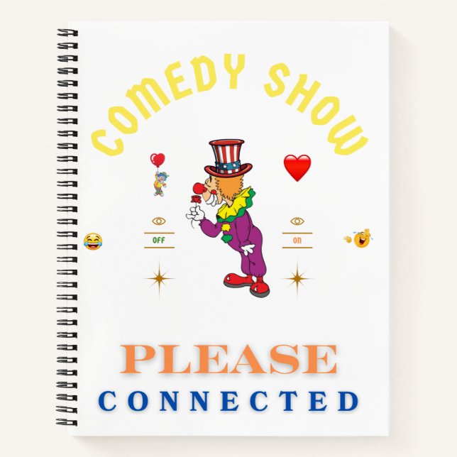comedy show notebook (Front)