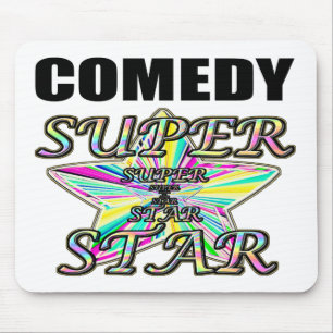 Comedy Superstar Mouse Mat