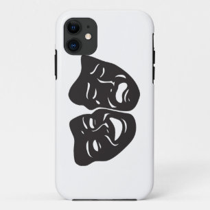 Comedy Tragedy Drama Theatre Masks iPhone 11 Case
